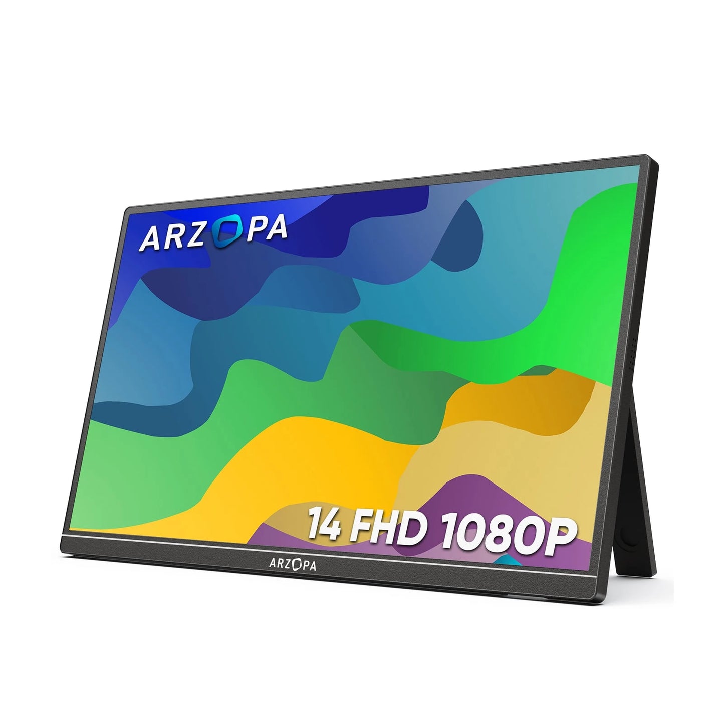 ARZOPA A1S 14" Portable Monitor | 1080P FHD, IPS, USB‑C & HDMI, Ultra‑Slim Travel Display