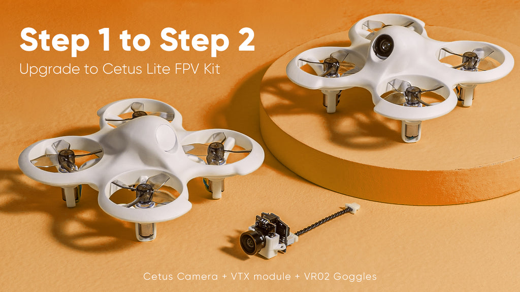 BETAFPV Cetus Lite FPV Kit RC Quadcpoter Drones Frsky D8  VR02 FPV Goggles Small Smart Drone