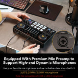 MaonoCaster AME2A – All‑in‑One Podcast Studio Set | Sound Card + XLR Microphone + Audio Interface for Live Streaming, YouTube, Phone & PC