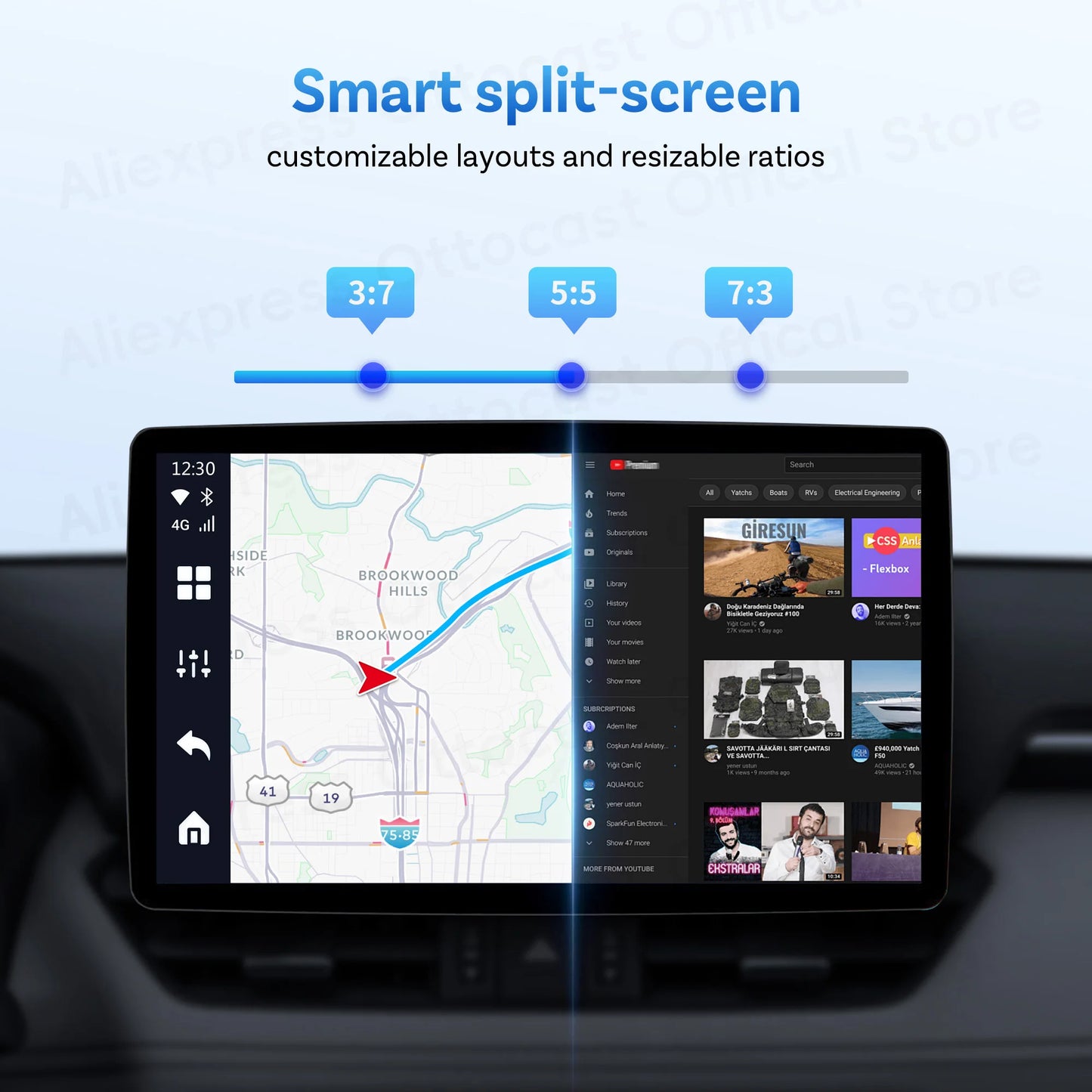 OTTOCAST P3 PRO Android 13 AI Box with HDMI & Wireless CarPlay