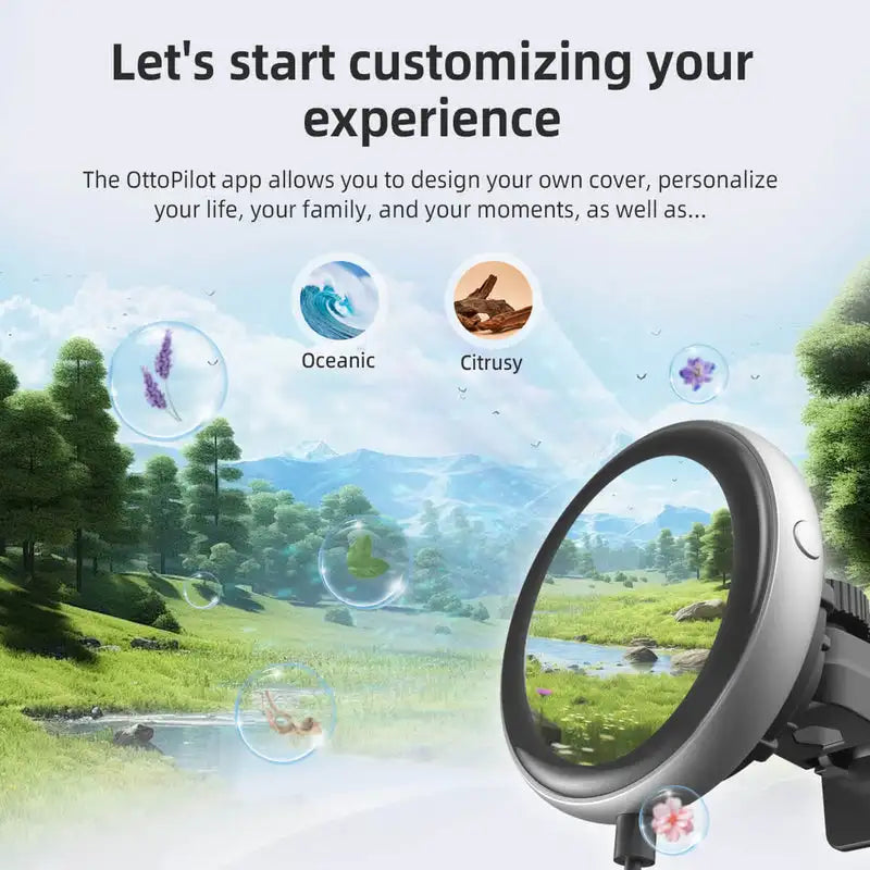 OTTOCAST CarPlay Clip Wireless Adapter with Picture Frame