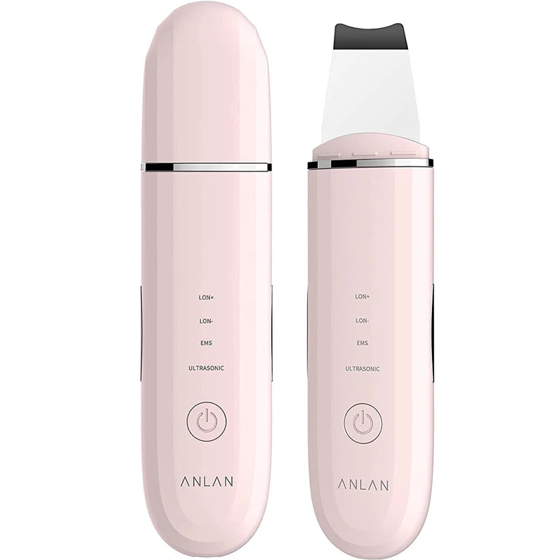 ANLAN Ultrasonic Skin Scrubber | Deep Cleaning, Peeling, EMS Lifting, Facial Shovel