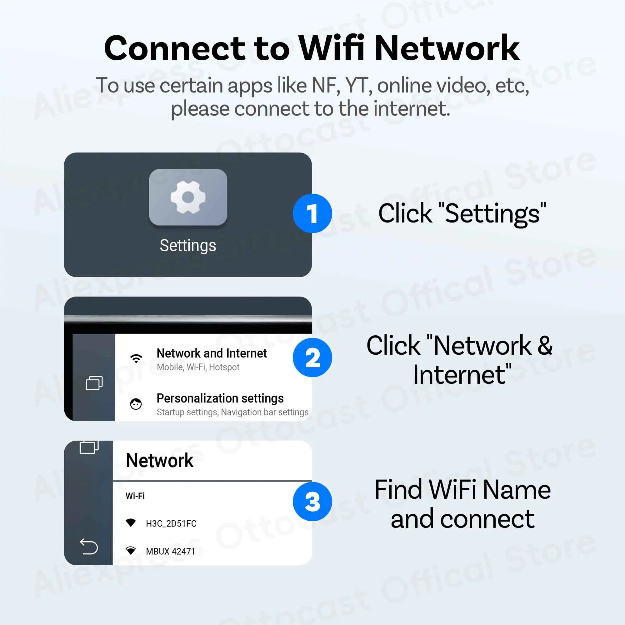 OTTOCAST Play2Video Ultra/Express Wireless CarPlay AI Box