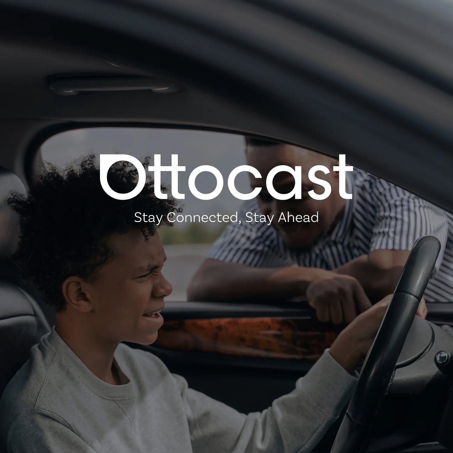 OTTOCAST Express 2‑in‑1 Wireless CarPlay & Android Auto Adapter