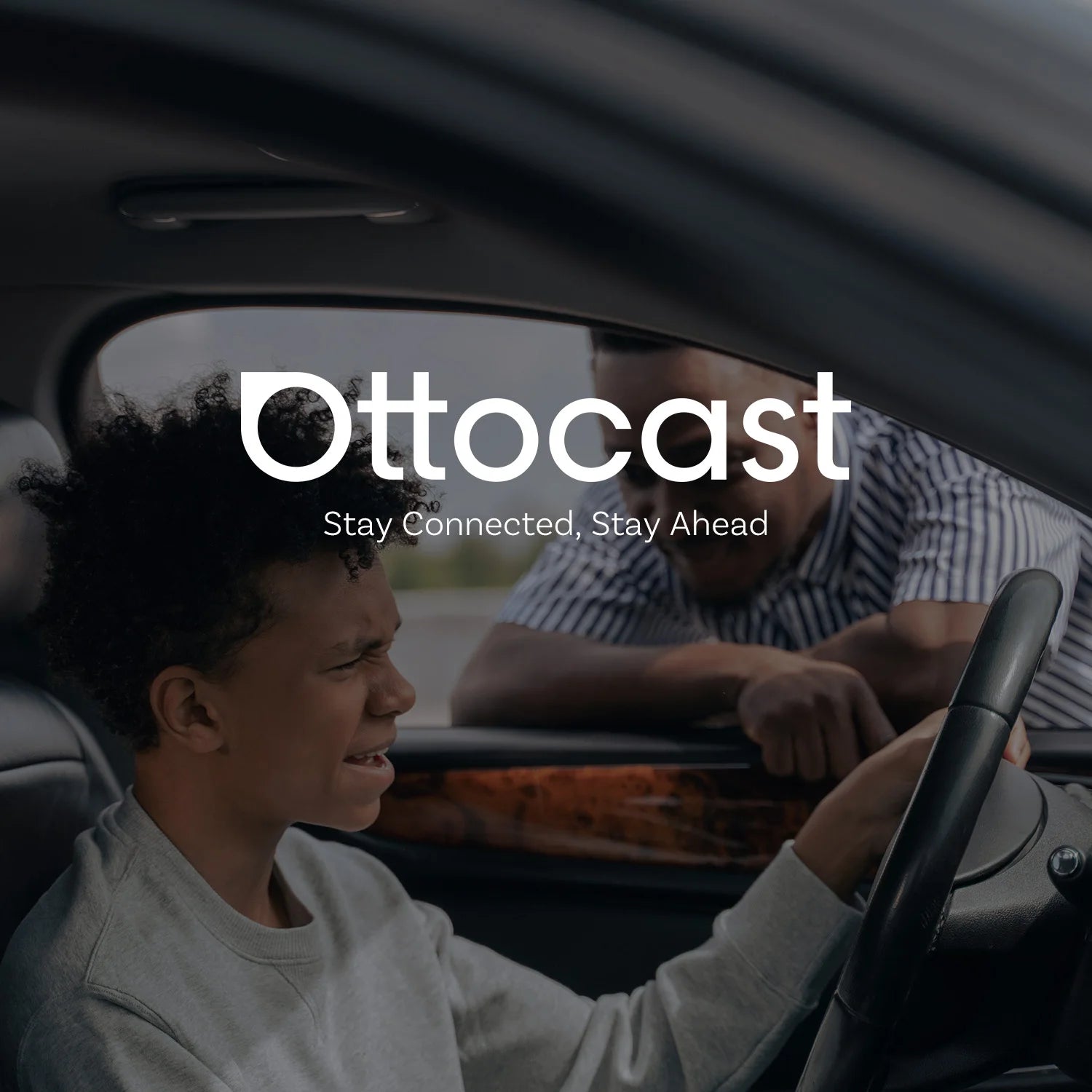 OTTOCAST Mini Wireless CarPlay & Android Auto Adapter