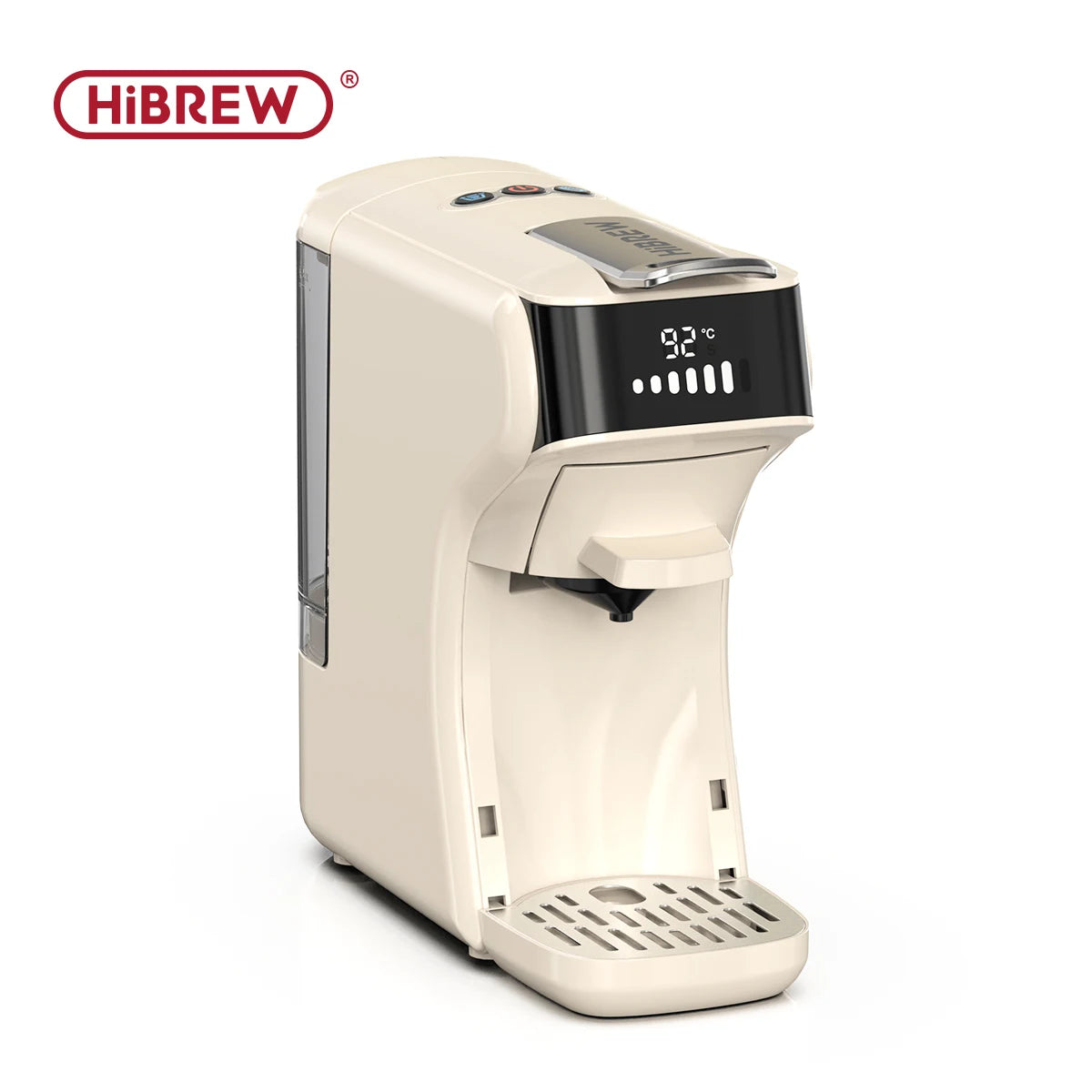 HiBREW H1B – 6‑in‑1 Multi‑Capsule Coffee Machine | Hot & Cold Espresso Maker | Compatible with Dolce Gusto, Nespresso & Ground Coffee