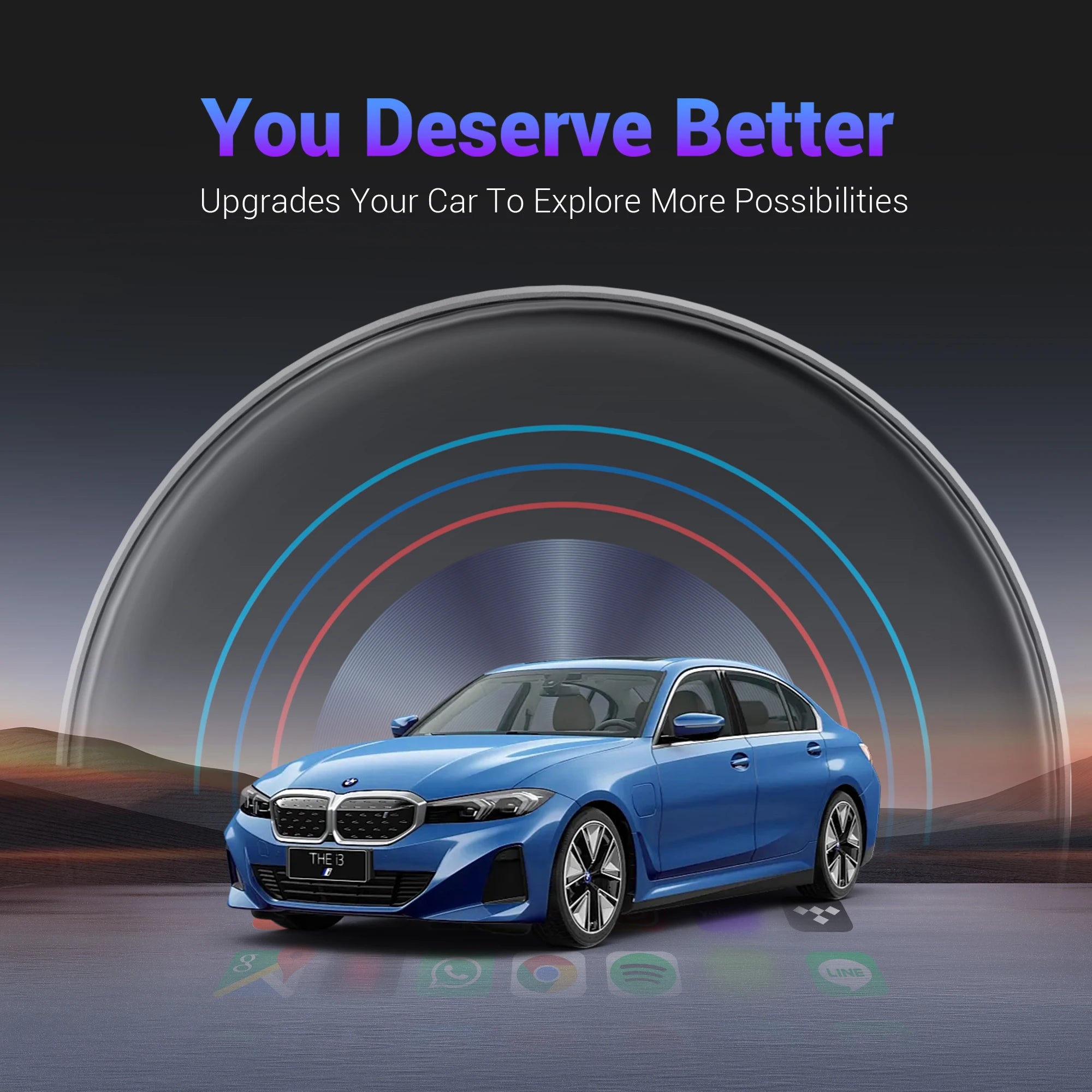 OTTOCAST OttoAiBox i3 Wireless CarPlay AI Box Snapdragon 6125