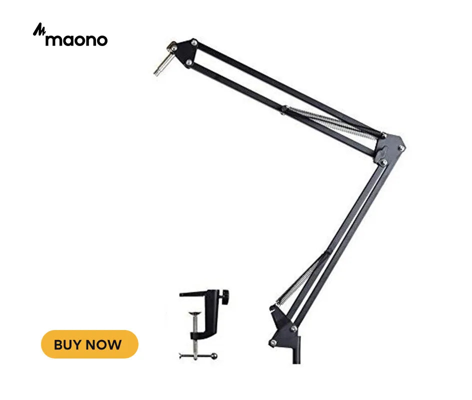 Maono PM461TR – RGB USB Gaming Condenser Microphone | Desktop Mic with Breathing Light for Podcasting, Streaming & Recording