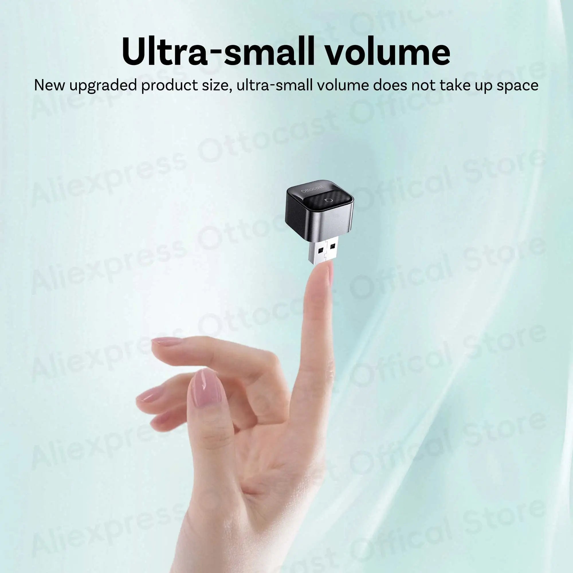 OTTOCAST Mini Core Wireless CarPlay & Android Auto Adapter