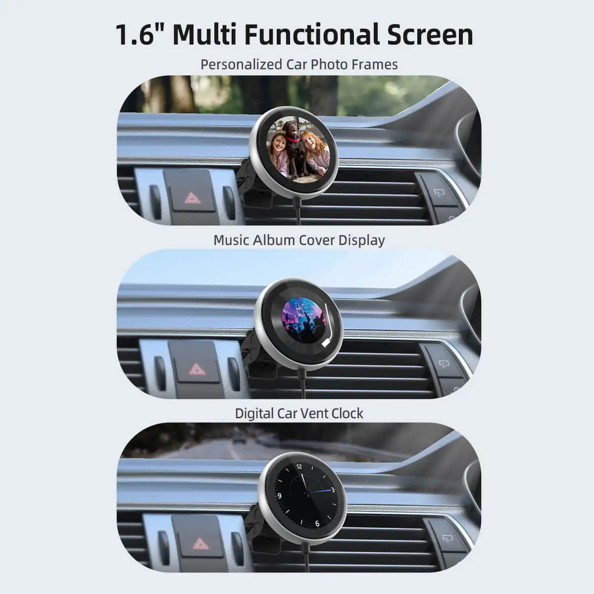 OTTOCAST CarPlay Clip Wireless Adapter with Picture Frame