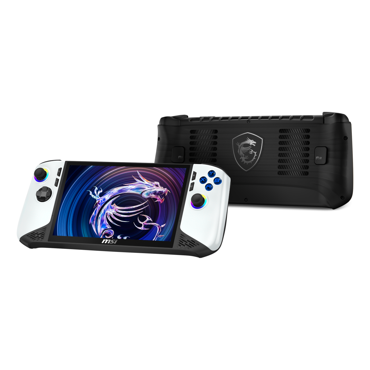MSI Claw 8 AI Gaming Console - 8-Inch Polar Tempest Edition with 120 Hz Display and 2 TB SSD for Ultimate Gaming Performance - Limetastore