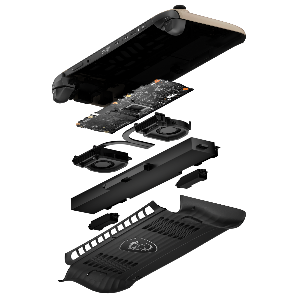 MSI Claw 8 AI Gaming Console - 8-inch Display, 120 Hz, 32 GB RAM - Limetastore