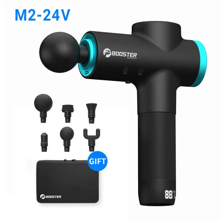 Booster M2‑12V – Professional LCD Massage Gun | Deep‑Tissue Muscle Massager