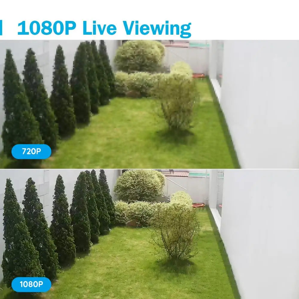 ANNKE 1080P H.265+ CCTV System | 8CH DVR, 2MP Bullet Cameras, IP66 Outdoor