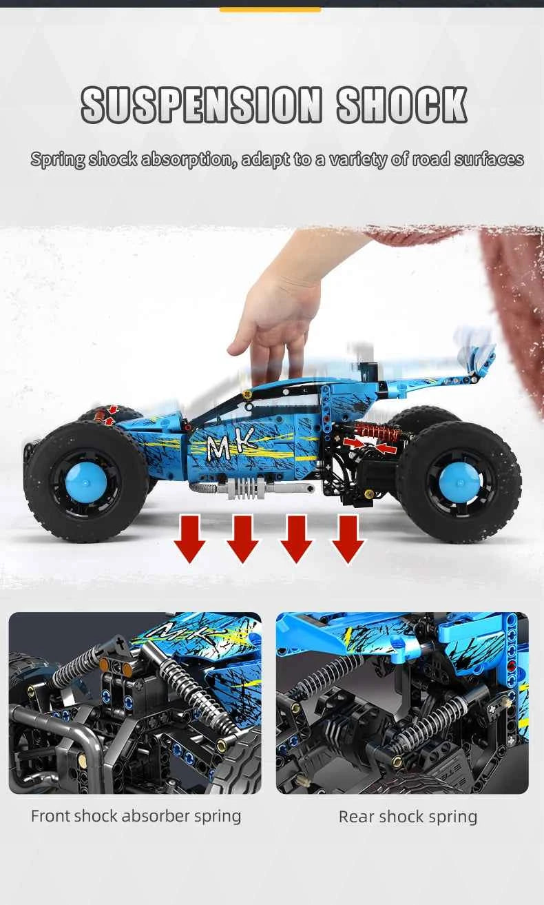 Mould King 18019B Motorized Hurricane Off‑Road Vehicle — Technical Building Block Car for Kids & Collectors - Limetastore