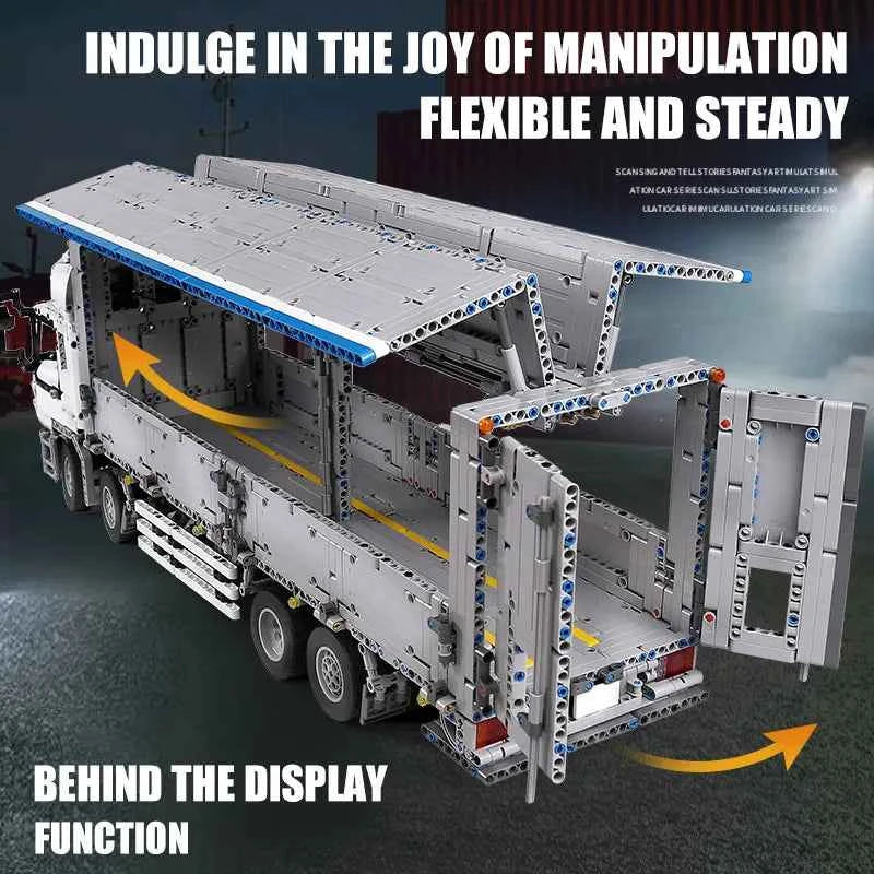 Mould King 13139 ARAKAWAS Tow Wing Body Container Truck - Limetastore