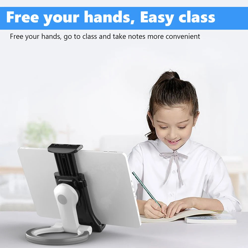 ZEUSLAP Tablet Kitchen Stand Holder | 2‑in‑1 Wall & Under‑Cabinet Mount, 4.7–12.9"