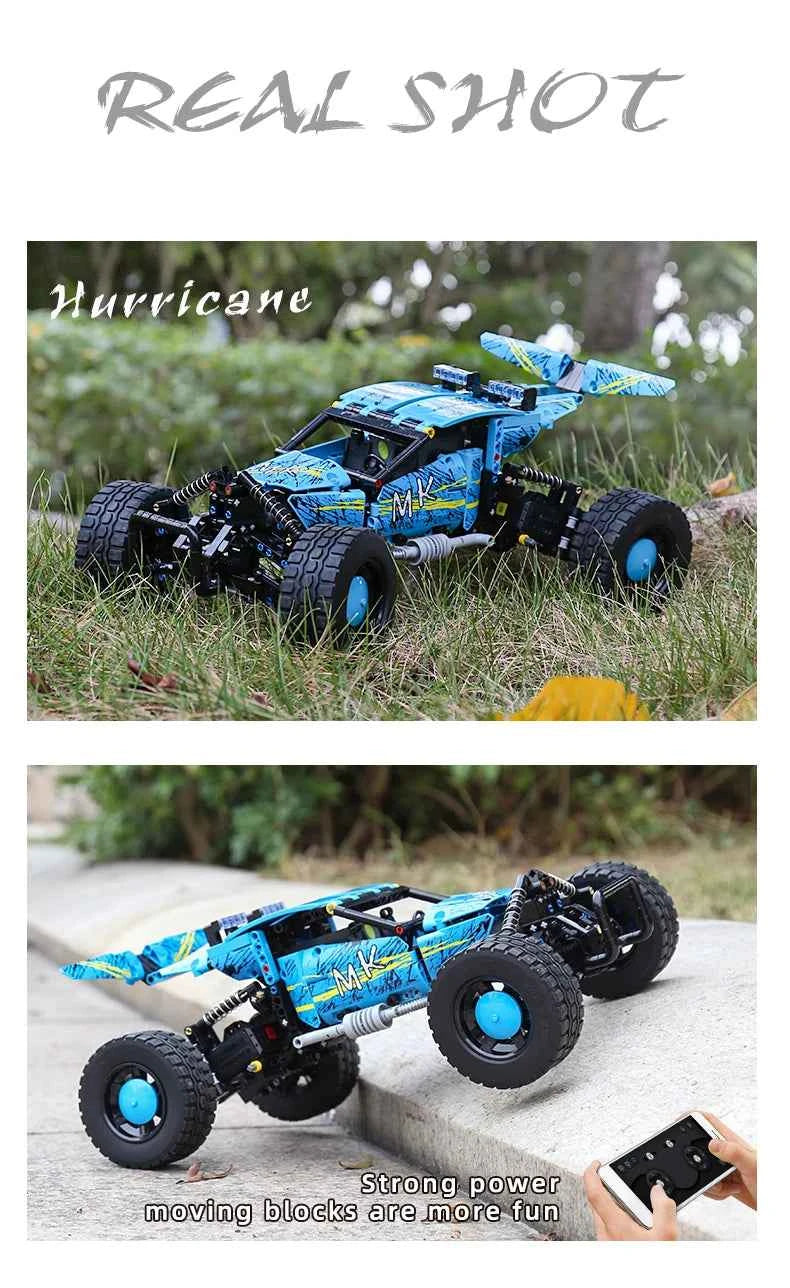 Mould King 18019B Motorized Hurricane Off‑Road Vehicle — Technical Building Block Car for Kids & Collectors - Limetastore