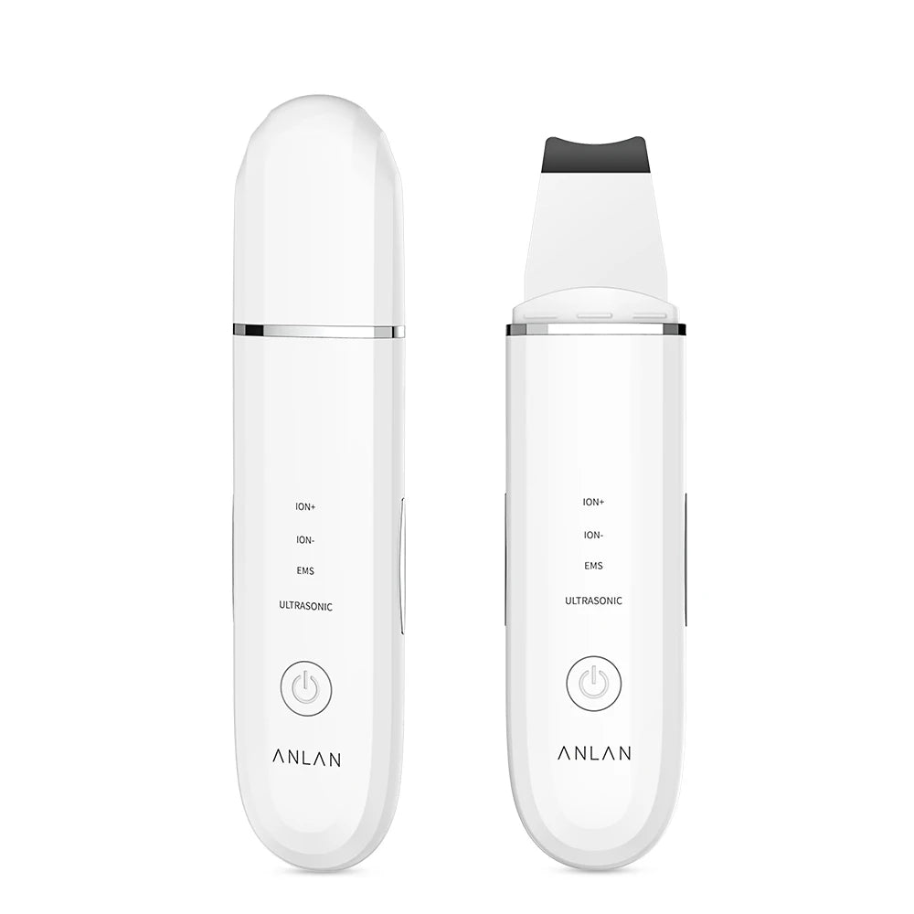 ANLAN Ultrasonic Skin Scrubber | Deep Cleaning, Peeling, EMS Lifting, Facial Shovel