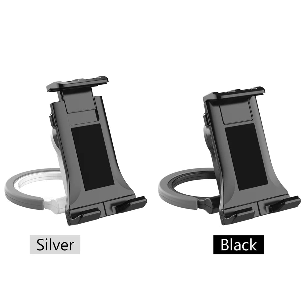 ZEUSLAP Tablet Kitchen Stand Holder | 2‑in‑1 Wall & Under‑Cabinet Mount, 4.7–12.9"