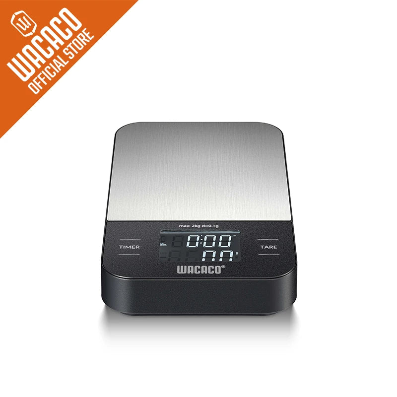 Wacaco Exagram High-Precision Coffee Scale with Timer – 0.1g Digital Espresso Scale