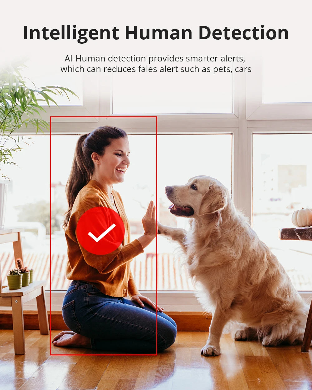 SANNCE 3MP WiFi Outdoor Cameras | Smart IR, EXIR Night Vision, Weatherproof, Email Alerts (2‑Pack)