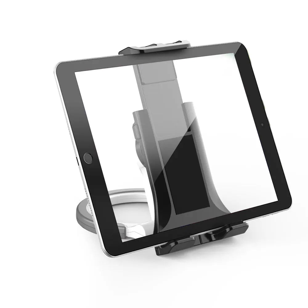 ZEUSLAP Tablet Kitchen Stand Holder | 2‑in‑1 Wall & Under‑Cabinet Mount, 4.7–12.9"