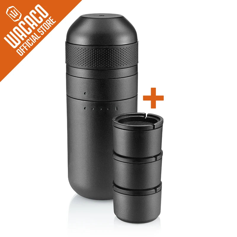 Wacaco Minipresso Kit – Large Water Tank & Extra Filter Baskets Expansion Set for Minipresso GR