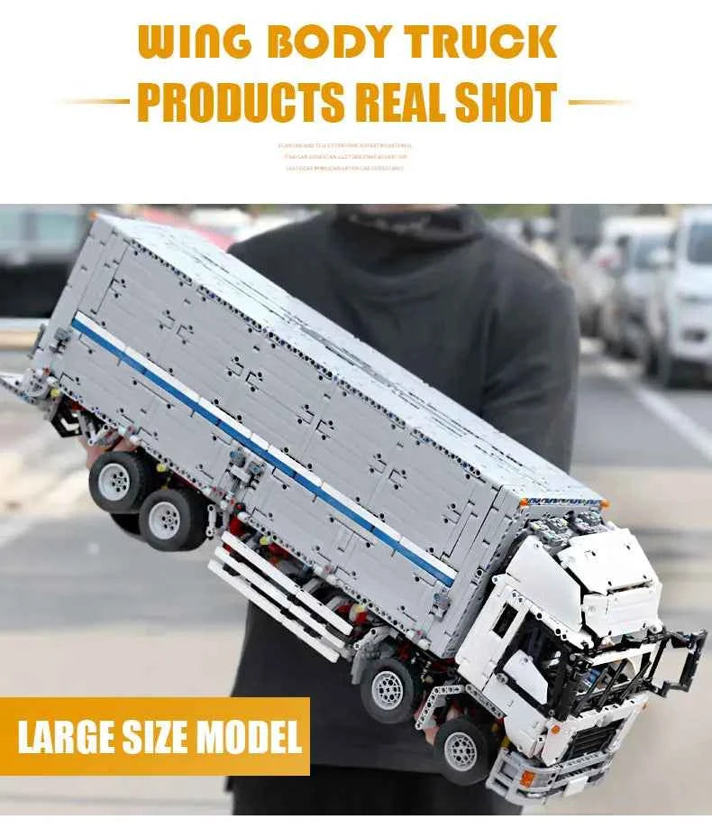 Mould King 13139 ARAKAWAS Tow Wing Body Container Truck - Limetastore