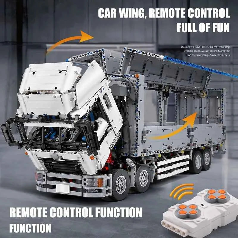 Mould King 13139 ARAKAWAS Tow Wing Body Container Truck - Limetastore