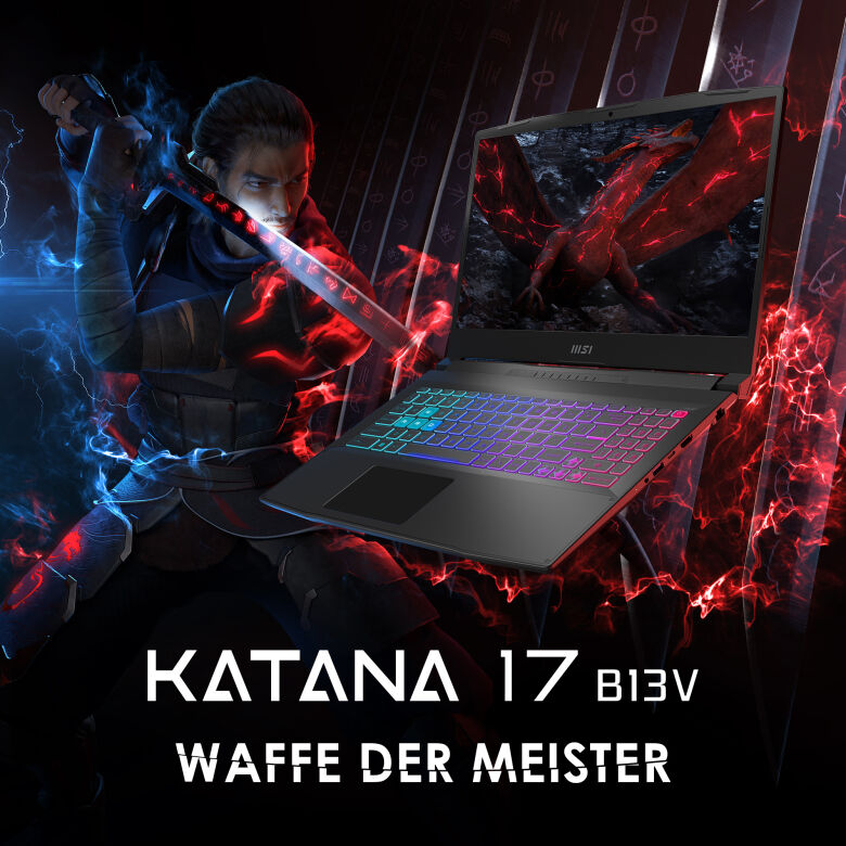 MSI Katana 17 Gaming Laptop - 17.3-inch with RTX 4060 and i7 Processor - Limetastore