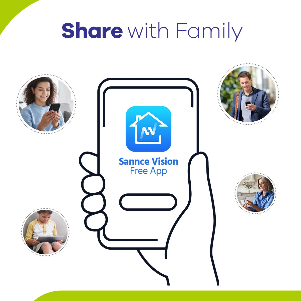 SANNCE 4CH DVR CCTV System | 2/4× 2MP IR Cameras, 1080P TVI, 1280TVL, Outdoor Surveillance Kit