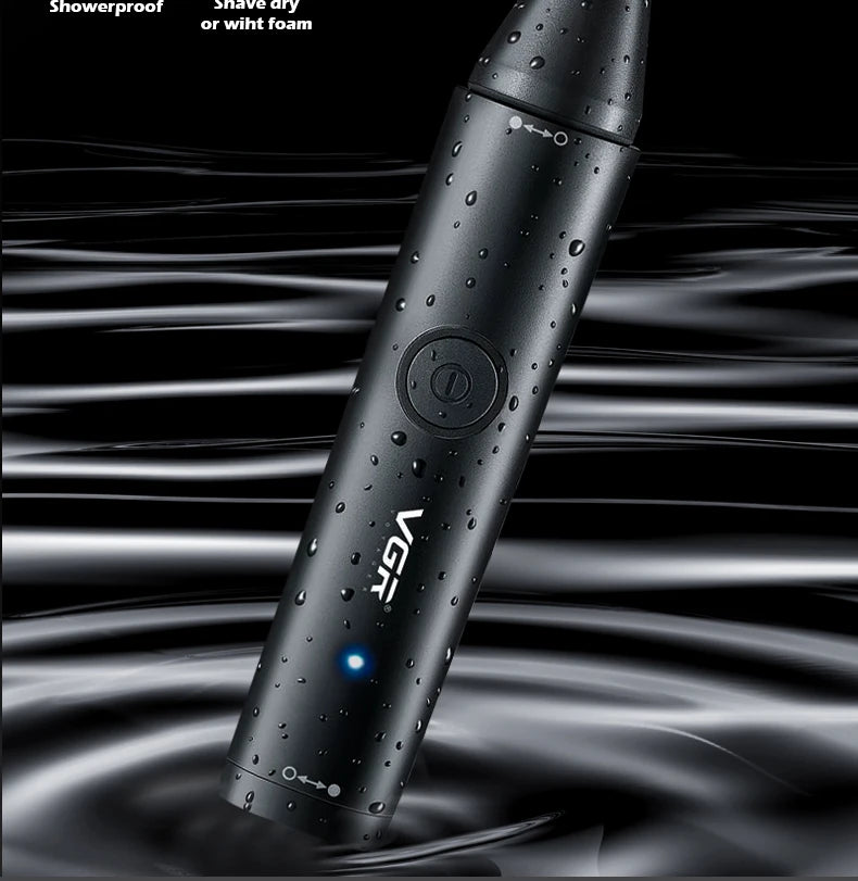 VGR Professional Nose Hair Trimmer Mini Hair Trimmer Electric Nose Trimmer 2 In 1 Clipper Portable Rechargeable Waterproof V-613
