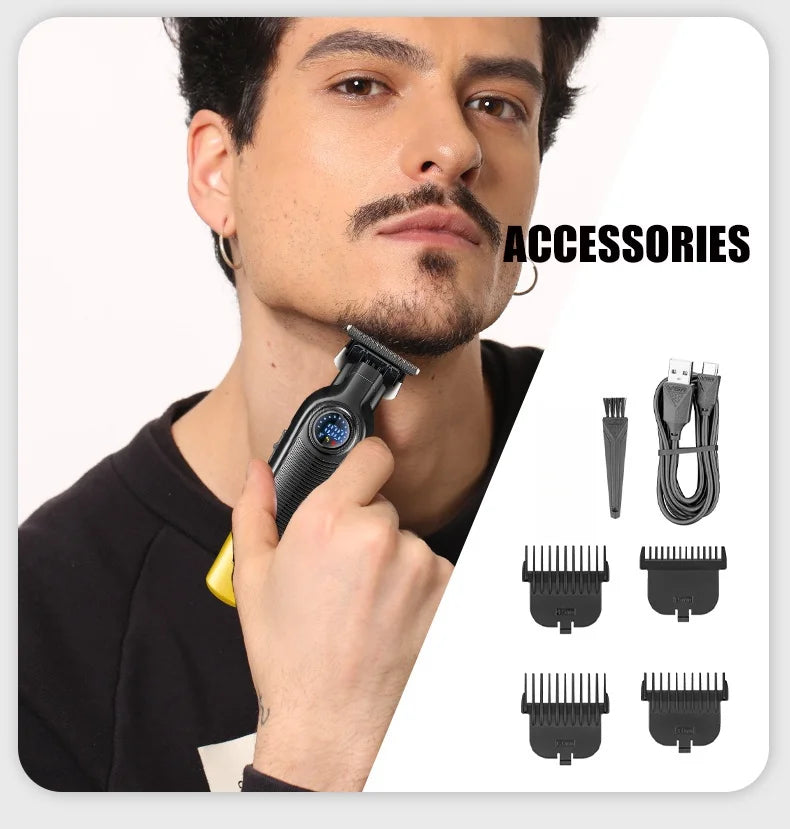 VGR Hair Cutting Machine Cordless Trimmer Electric Hair Clipper Rechargeable Haircut Barber Professional Trimmer for Men V-996