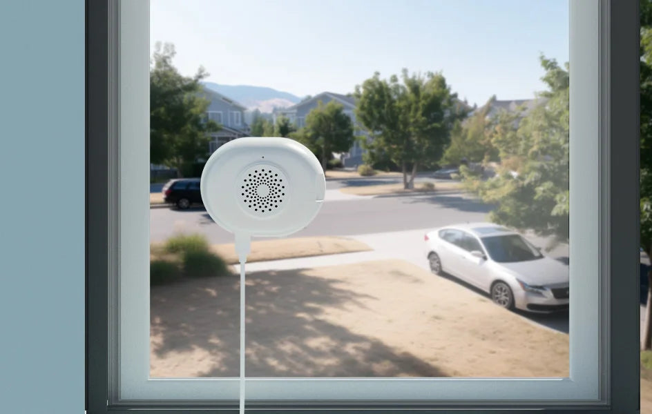 ZOSI C680 2K 3MP Window Security Camera – Full‑Color Night Vision, Indoor Plug‑In WiFi
