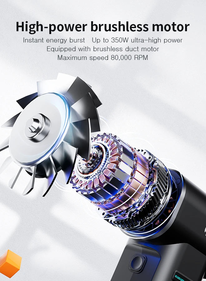Booster TF40 Turbo Fan – Brushless High‑Speed Portable Air Blower
