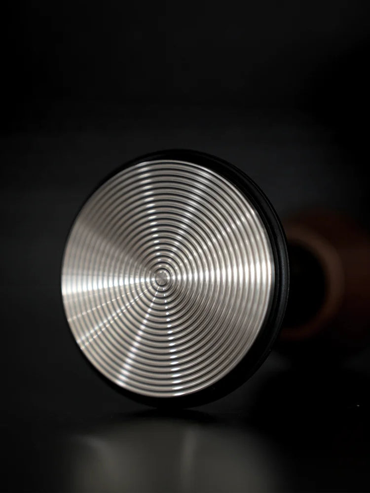 HiBREW 58 mm tamper za espresso – valovita osnova s stalnim pritiskom | Vzmetno kalibrirano orodje barista za G5, H10A, H7A, H13