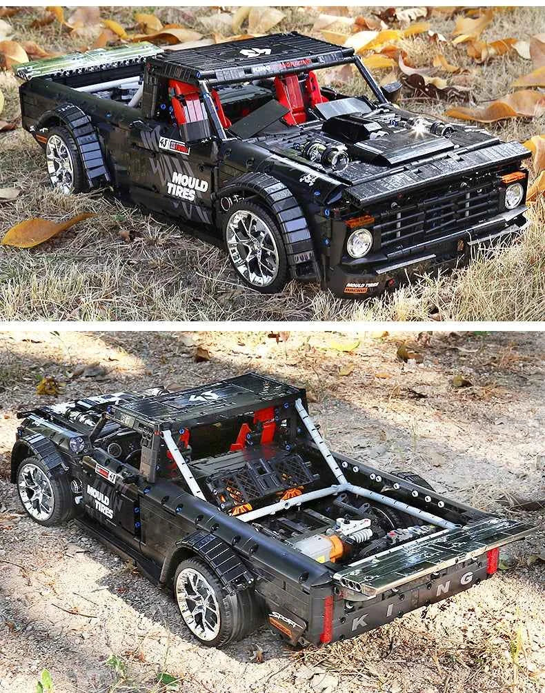 Mould King 13082 Motorized MOC‑34316 Off‑Road Pickup Truck - Limetastore