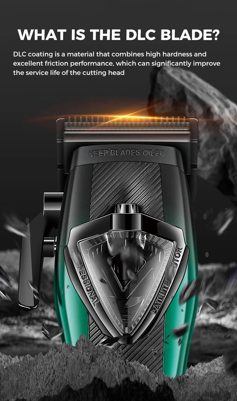 VGR Hair Trimmer Cordless Hair Cutting Machine Vector Motor 11000 RPM Electric Barber Adjustable Clipper Trimmer for Men V-883