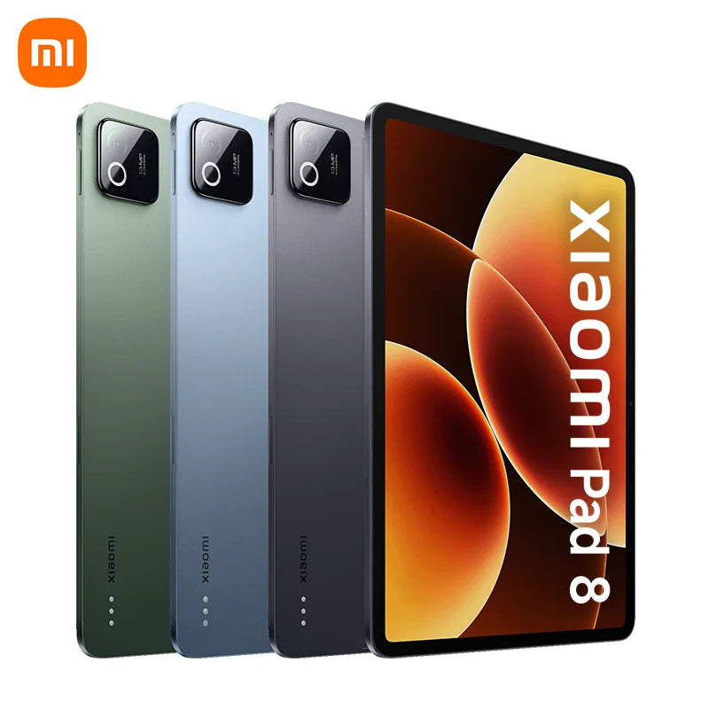 FR Warehouse Global Version Xiaomi Pad 8 Global Version 11.2" 144Hz display Snapdragon® 8s Gen 4 Mi tablet 13MP Camera 9200mAh 45W turbo charging - Limetastore