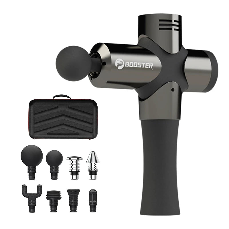 Booster Pro 3 – Professional Deep‑Tissue Massage Gun | Muscle Stimulator, Quiet Percussion Massager