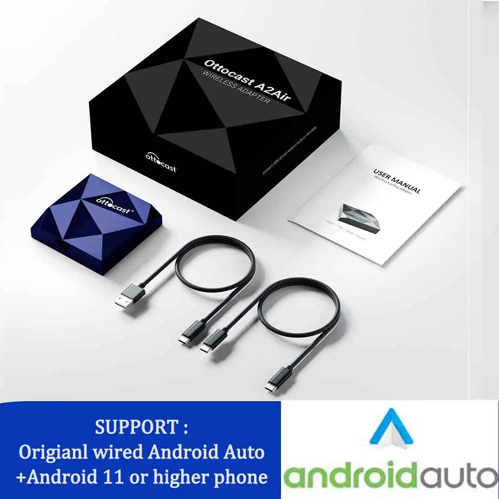 OTTOCAST A2Air Wireless Android Auto Adapter USB Dongle