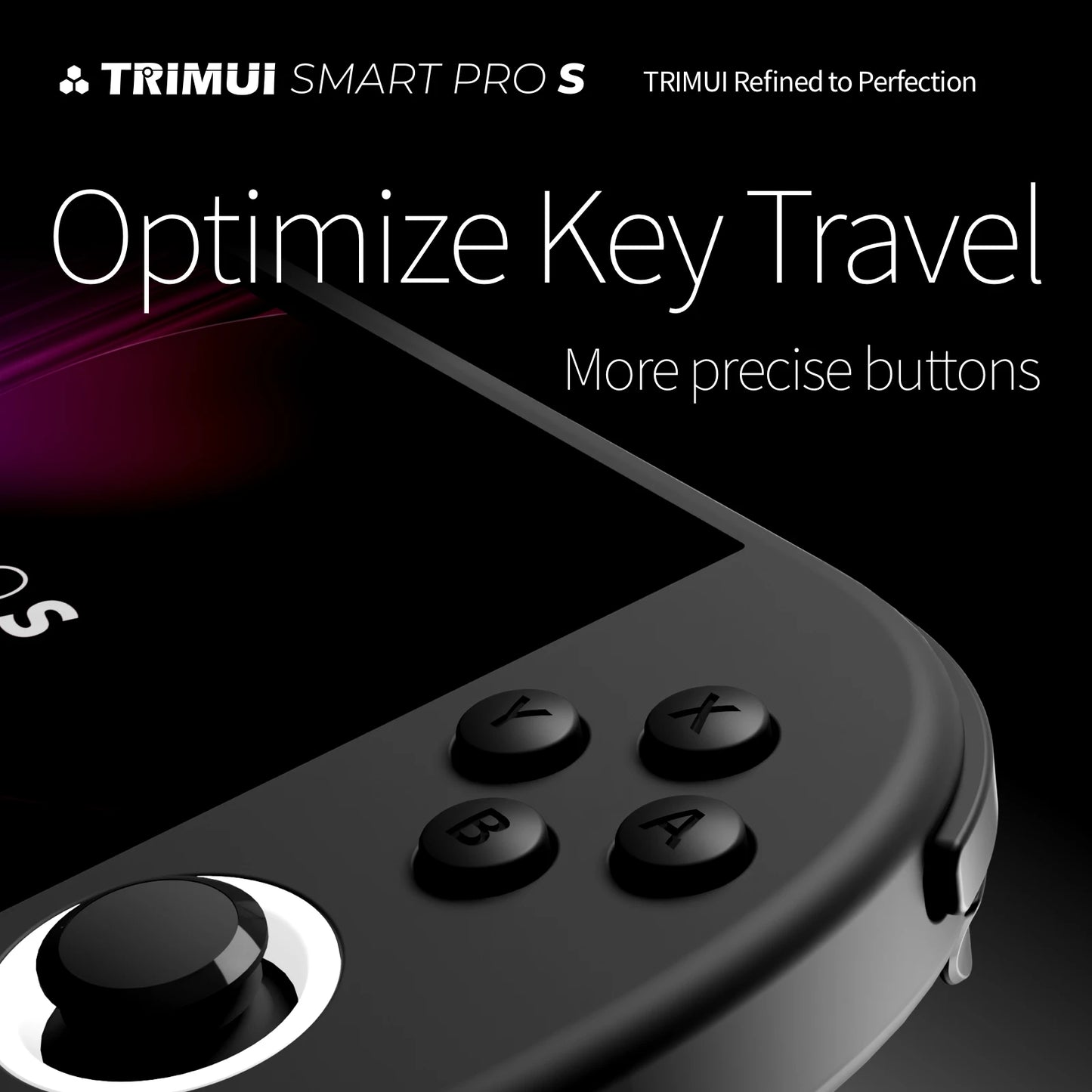 TRIMUI Smart Pro S Handheld Game Players Consoles 4.96'' IPS Screen 5000mAh Linux System Emulator Portable Console Retro Video - Limetastore
