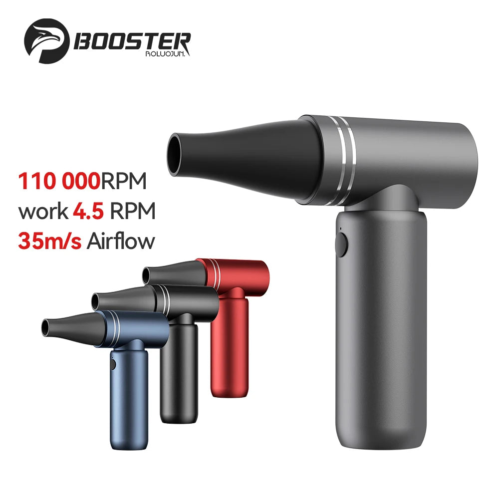 Booster Jet Fan Turbo Mini – 110,000 RPM Brushless Air Blower | Ultra‑Powerful Portable Turbo Fan