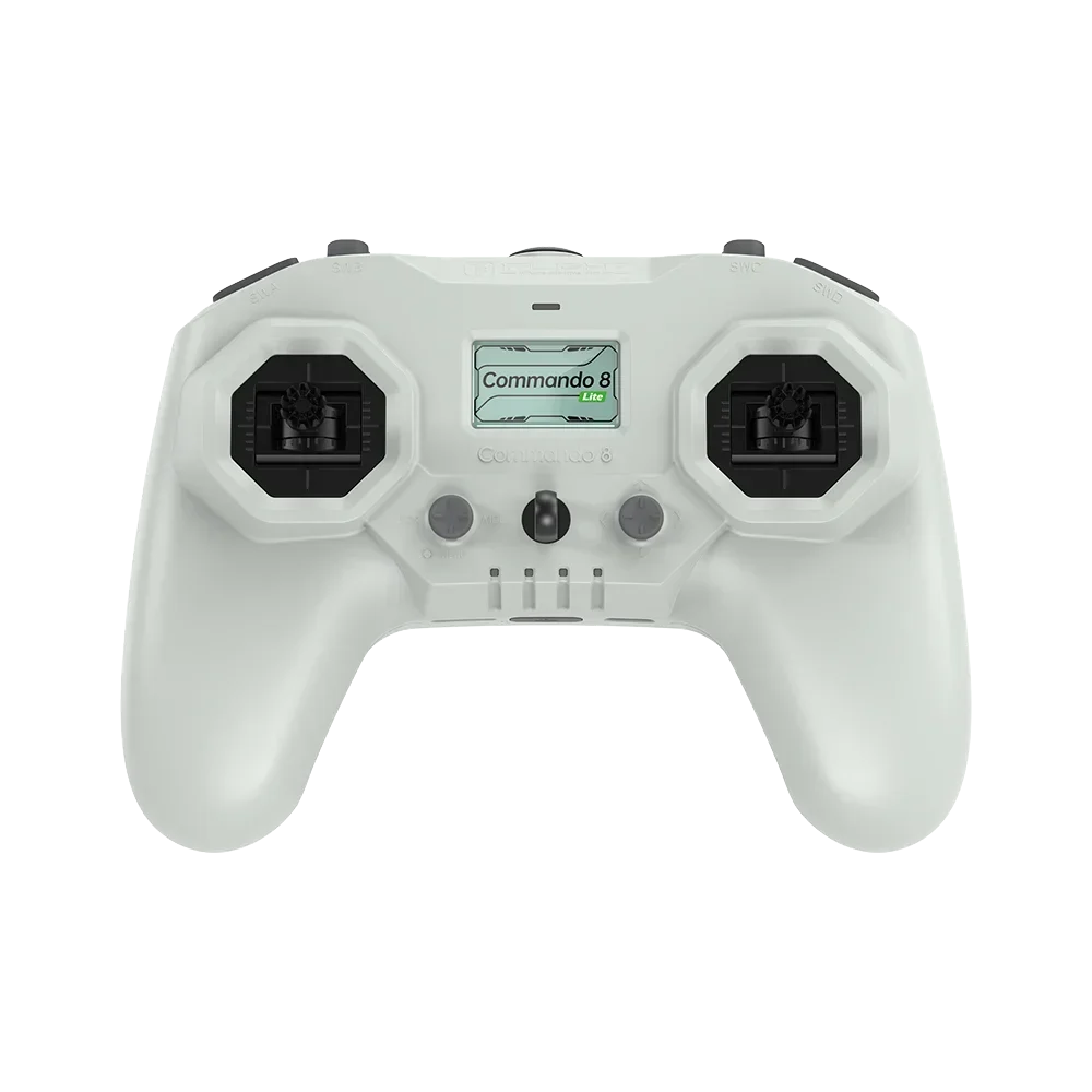 iFlight Commando 8 Lite – ExpressLRS 2.4GHz 100mW Radio Transmitter | Built‑In Battery, Ultra‑Light FPV Remote Controller