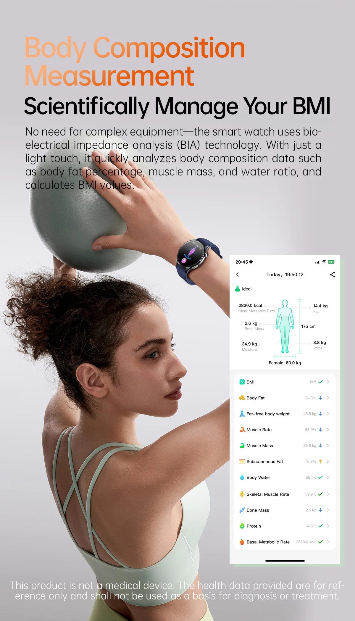 2025 New BMI Body Fat Blood Analysis Health Smartwatch NFC Bluetooth Call Smart Watch Led Flashlight Outdoor Sports Clock's Men - Limetastore