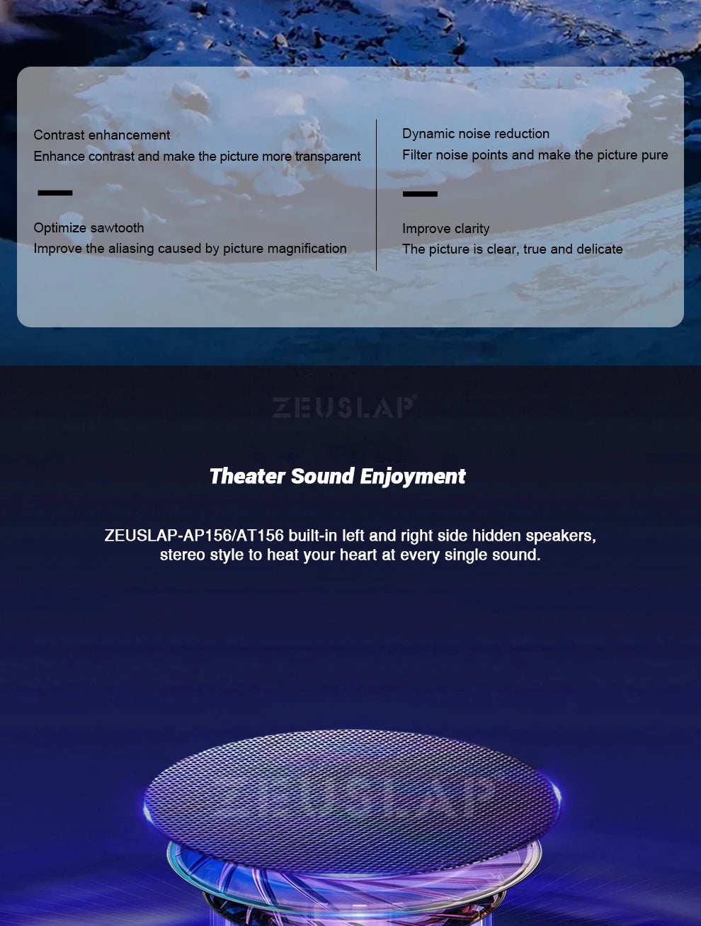 ZEUSLAP 15.6" Portable Monitor | Ultrathin 1080P FHD HDR IPS, Touch/Non‑Touch, USB‑C & HDMI