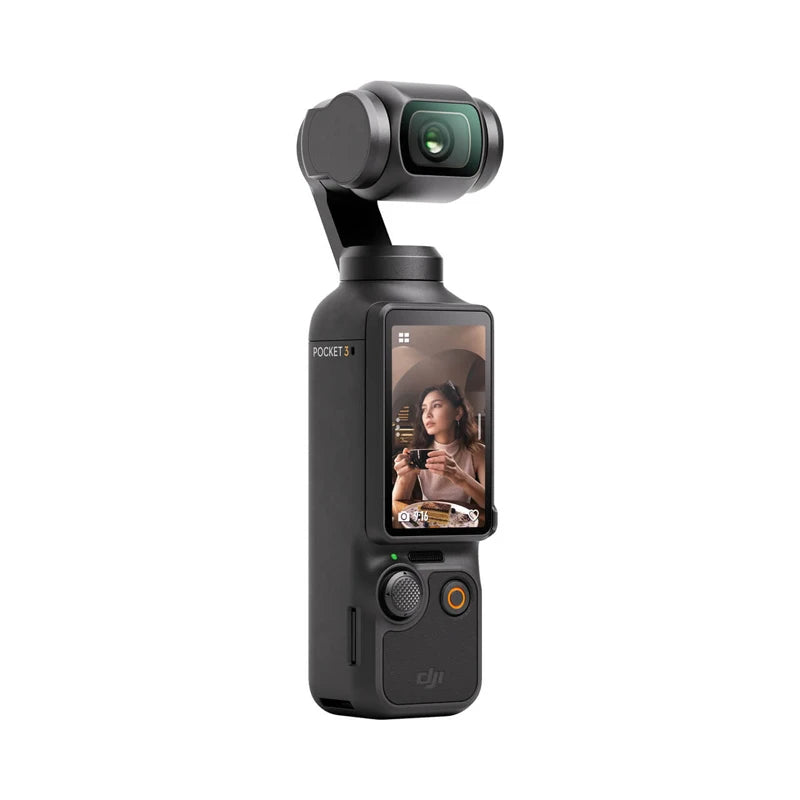 DJI Osmo Pocket 3 – 1‑Inch CMOS Sensor, 4K/120fps Vlogging Camera with 3‑Axis Stabilization