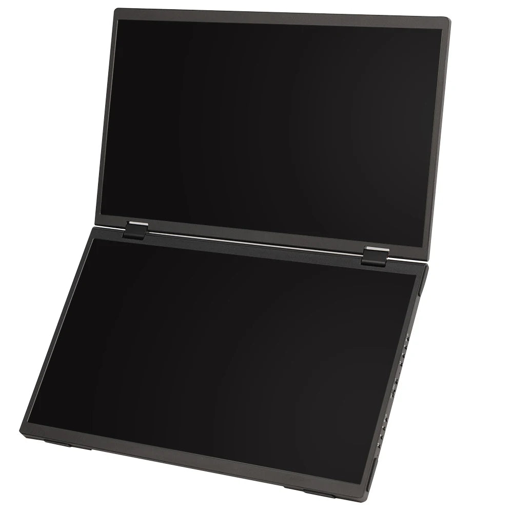 UPERFECT 15.6" Portable Dual Monitor - 1080P FHD IPS Folding Laptop Screen Extender with USB-C Plug & Play for Gaming and Travel - Limetastore