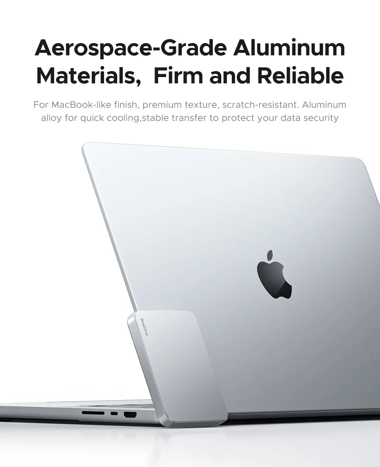 ORICO Magnetic External SSD for MacBook Pro with PD100W Charging, 4K ProRes HDR
